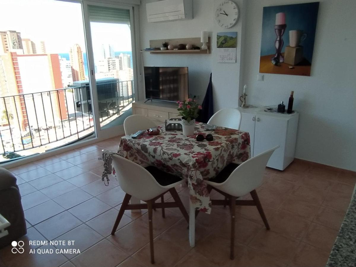 Apto San Angelo Benidorm Vistas Al Mar 400 M Экстерьер фото
